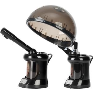 Hair Steamer, Hair and Face Steamer with Extendable Arm, Portable Tabletop Steamer, Ideal for Home Personal Care and Beauty Salon