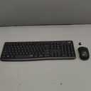 Logitech MK295 Wireless Mouse & Keyboard Combo with SilentTouch Technology, Full Numpad, Advanced Optical Tracking, Lag-Free Wireless, 90% Less Noise - Graphite (Black)
