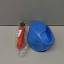 Small Exercise Yoga Ball for Pilates, Barre & Physical Therapy – Includes Air Pump, Anti-Burst, Easy to Inflate– Home & Gym Fitness Accessory (Blue, 6 Inch)