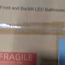 Snowdool LED Bathroom Mirror, 24"x36" with Front and Backlit, Anti-Fog, Bathroom Vanity Mirror for Wall, Memory Function, Stepless Dimmable, Tempered Glass (Horizontal/Vertical)
