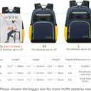 Cute Mini Toddler Backpacks for Boys 2-4 Little Kids Backpack Preschool Bookbag (Indigo) (Small-13"H)