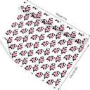 JarThenaAMCS Graduation Wrapping Paper -Mini Roll- 17In x 32.8Ft Pink Bow Black Graduation Cap Gift Wrap Craft Paper for Girl Birthday Congrats Grad Party Packing Supplies