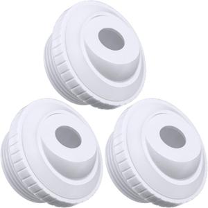 Honoson 3 Pieces Pool Jet Nozzle 1/2 Inches Sp1419c Flow Inlet Fitting Directional Pool Return Fittings with 1-1/2 Inch Mip Thread(1/2 Inch)