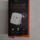 Helix Power Up Multi Port Wall Charger Dual USBC and USB a Ports with Outlet