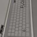 Flow Lite 100 Keys Low Profile Mechanical Keyboard, Swappable Rechargeable Wireless Keyboard with 2.4G Receiver, Bluetooth and Wired Connection for Windows, Mac/Specter Linear Switches (Off-White)