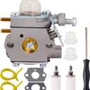 753-06190 Carburetor for Troy Bilt Weed Eater TB21EC TB22 TB22EC TB32EC TB80EC TB2040XP TB25C TB252S TB25CB TB25SB TB25PS String Trimmer 951-14840 WT-973 WT-973-1 WT-1116 751-14840 Carburetor