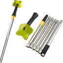 Drywall Corner Edger Tool Adjustable Handle Angle Corner Paint Repair Tool with Extension Pole for Walls, Edge Painting and Trimming