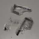 Durmmur 2 Pack Hat Racks for Baseball Caps, Stainless Steel Hat Organizer for Baseball Cap, Hat Holder Storage Organizer, Hat Hanger Strong Adhesive/Wall Drilled for Door, Bedroom, Closet(Black 6 in)