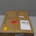 YUFAM Side Table End Table Tall Night Stand 2-Tier for Living Room Bedroom Bathroom Office Furniture Brown