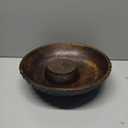 EDHAS Mango Wood Decorative Wooden Bowl Hand Carved Home Decor for Dining Table Center, Living Room, Kitchen Dcor (12" x 12' x 4.75")