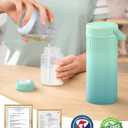 Xaproo 22oz Stainless Steel Breast Milk Cooler Bottle, Large Capacity Portable Breastmilk Chiller with 2pcs Storage Bottle, 24 Hours Cooling Baby Feeding Essentials for Work Travel, BPA-Free