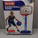 Basketball Hoop Set for Kids Toddler Indoor Outdoor, Digital Scoreboard, Adjustable Height 3 Levels, 2 Balls, Easy Setup, Poolside Sports Portable Goal, Ages 3-12, Toy for Boys Girls. (Pink)