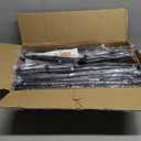 SWTYMIKI Shower Caddy Tension Pole - 4-Tier Corner Shower Organizer Tension Rod with Soap Holder, Toothbrush Holder & 4 Hooks, Adjustable Stainless Steel Bathroom Organizer 27.6 to 108.3 inch, Black