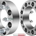 ECCPP 8x6.5 to 8x6.5 Wheel Spacers 2 inch 8 Lug 8x165.1mm to 8x165.1mm for Chevrolet Silverado 1500 HD 2001-2006| for GMC Sierra 2500 HD 2001-2010| for Chevy Silverado 3500 HD 2007-2010-2PCS