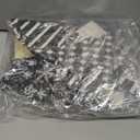 Cinrobiye 8 Pcs Christmas Table Decorations, Black White Christmas Tree Tabletop Centerpieces Farmhouse Rustic Wood Xmas Trees for Home Mantel Fireplace Winter Holiday Party Supplies Decor (Black)