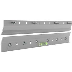 OOK French Cleat, Picture and Mirror Hanger with Hardware, 100lb, Aluminum, 533208 (12" Length, 100lb)