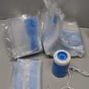 10 Pack Travel Vacuum Storage Bags with Rechargeable Wireless Electric Pump for Luggage, Suitcase, Carry-on Size Vacuum Seal Compression Space Saver Bags for Clothes and Clothing Travel