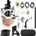 AUTOKAY Gx160 Gx200 Carburetor Carb for Champion Power Equipment CPE 3000W 3500W 4000 Watt 6.5HP Honda Gx120 GX168 5.5Hp 6.5Hp for DG2900 DG3000 2900 3000 Watts 5.5HP 6.5HP 163CC Generators