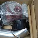 4'' LS Swap Cold Air Intake Kit, Universal Fit, Compatible with LS1 LS2 LSX LQ4 LQ9 Restomod A-Body G-Body Camaro Chevelle GTO Monte Carlo Caprice(Silver Tube) (Black)