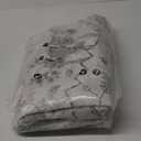 Tangsoo Vintage Round Rug 5ft, Washable Circle Rug, Non Slip Boho Round Area Rug, Low Pile Circular Rugs, Round Carpet for Bedroom, Livingroom, Nursery, Dorm, Office, Grey