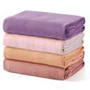 Momcozy Muslin Swaddle Blankets, 4-Pack Breathable and Skin-Friendly Receiving Blankets, Swaddle Blanket Shower Gifts & Baby Registry Essentials, Large 47"x47", Muted Purples