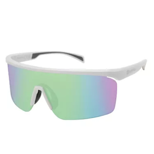 Franklin Sports Baseball + Softball Sunglasses - Men's + Women's Sports Sunglasses - Flip Up Shades + Non Flip Glasses (White/Multi)