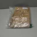 Prettywear Women's Quarter Zip Pullover Sweaters 2024 Long Sleeve Collared Slim Fit Ribbed Knit Business Casual Fall Top (Large, Khaki)