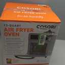 COSORI 11-in-1 Air Fryer Oven, 13Qt Small Footprint Airfryer combo with Rotisserie, Toast, Bake, Roast, Reheat Functions and more, Recipe Book & 6 Accessories Included, Perfect for Small Countertop