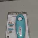 Farberware Compact Battery Operated Hands-Free Automatic Can Opener for any Size Can with Magnet to Safely Remove Lid, Seamless Opening Decreases Sharp Edges for Easily and Safely Opening Cans, Aqua