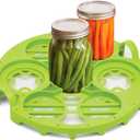 Farm to Table Dual Canning Rack, Nylon, Quart or Pint Sizes 11.5 x 11.5 x 2
