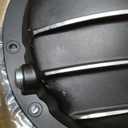 Rear Differential Cover and 8.5" & 8.6" Ring Gear DIff and 10 Bolts, Fits for Chevy, Fits for GM, Fits for Buick, 1964-Up, HRCGM85BK Cast Aluminum Black