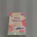 POTATO Sippy Cups For Toddlers with Straw Spill Proof, PPSU Learner Cup with Handle for Girl, Water Bottle for Baby 12 Months with 2 Type of Spout, 10 Ounce Pink