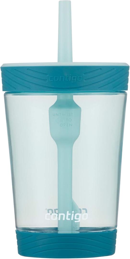 Contigo Kids Spill-Proof Tumbler with Straw 14oz. Honeydew