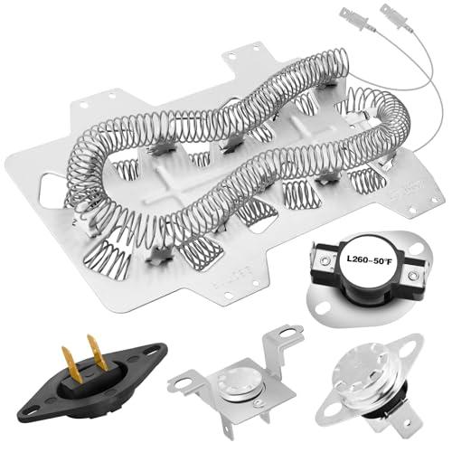 DVE50T5300C/A3 DVE45T3200W/A3 DV42H5200EF/A3 DV42H5400EF/A3 DV45H7000EP/A3 DVE45R6100C/A3 Dryer Heating Element for Samsung DV36J4000EW/A3 DV395ETPAWR/A1 DV400EWHDWR/AA DV405ETPAWR/AA DV405ETPASU/AA