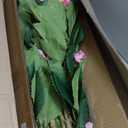 2 Pack Artificial Hydrangea Trees with Spikes 3 ft Faux Hydrangea Flower UV Resistant Spring Summer Floral Blooming Bush for Indoor Outdoor Wedding Front Door Porch Garden Backyard (Pink)