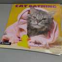 3 x 2026 Wall Calendar,Cats Calendar 2026,Cat bathing Monthly Wall Calendar, 12" x 24" Open,Family Planner Calendar Organizer with funny cat Images, for Cats Lovers