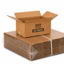 BOX USA Moving Boxes 15"L x 10"W x 6"H (25-Pack) Small - Corrugated Cardboard Box for Shipping, Mailing, Packing, Packaging and Storage