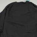 WIHOLL Womens Long Sleeve Shirts Fall Tops Casual Crewneck Loose with Pocket Trendy Clothes (Medium, Basic Black)