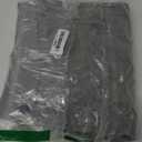 Plaid&Plain Men's Skinny Stretchy Khaki Pants Colored Pants Slim Fit Slacks Tapered Trousers (40W x 30L, Iron Grey)