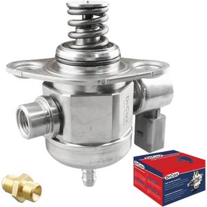 DrCax High Pressure Fuel Pump 0261520472 Compatible with Volkswagen Jetta Passat Tiguan Limited Beetle CC Eos GTI Audi A3 Quattro Q3 Quattro TT TTS 2.0L 2.4L Replace HM10011 06H127025N