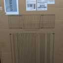 51" Extra Tall Cat Gate 30"-49.27" Wide, Auto Close, Pressure Mounted, for Cats & Small Dogs, Hallway, Stairs, Kitchen, Not Baby Gate,White