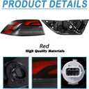 Tail Light LED Assembly For Honda Accord Sedan 2023 2024 2025