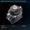 Set of 4, Engine Motor Set Compatible with 2011-2016 Odyssey 3.5L Automatic Transmission Mount Right Motor Front Engine Mount A4587 A65057 A4575EL A65017EL A65094 9737 9662