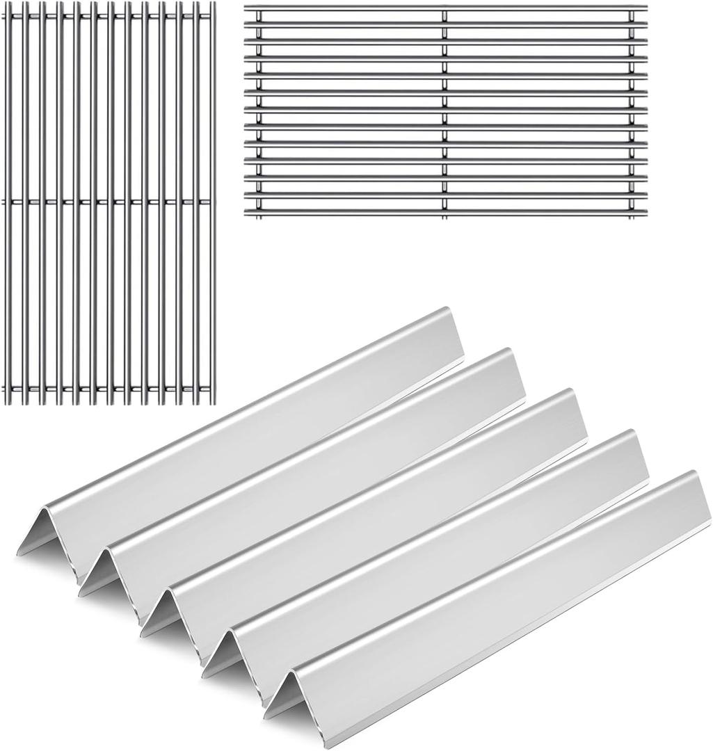 22 1/2 Inch Stainless Steel 7536 16GA Flavorizer Bars 7527 Cooking Grates for Weber Genesis Silver B and C, Spirit 700 Weber 900, for Weber Spirit 300,E-310 & E-320, Spirit S-310 & S-320