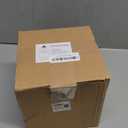 Extra Large Flameless Candles with 3 Wicks, 6"x6" Glass Battery Operated Candles with Remote, Real Wax Flickering LED Candles Fake Candle for Home, Wedding, Party, Clear