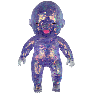 ORB Sugar Swaps Sparkly Jumbo Baby Squishies, Purple