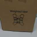 Weighted Vest, 6lb/8lb/10lb/12lb/16lb/20lb/25lb/30lb Weight Vest for Men Women, Body Weight Vests Adjustable with Reflective Stripe for Strength Training, Running, Workout, Jogging, Walking (Pink)