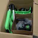 DEGGE Electric Cordless Snow Shovel, 2X 3.0Ah/ 21V/ 12-Inch Battery Snow Blower with Directional Plate & Adjustable Front Handle, Snow Removal for Driveway Sidewalk, Steps, Patio (Charger Included)