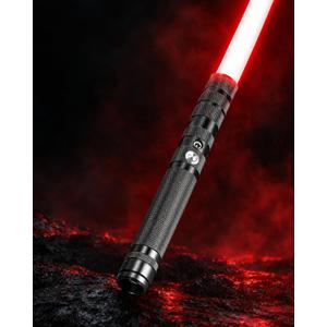 2 Pack Light Saber for Adult, Metal Hilt Toy, Costume Play Christmas Gift