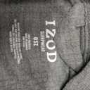 IZOD Men's Waffle Knit Kimono Robe, Black, One Size